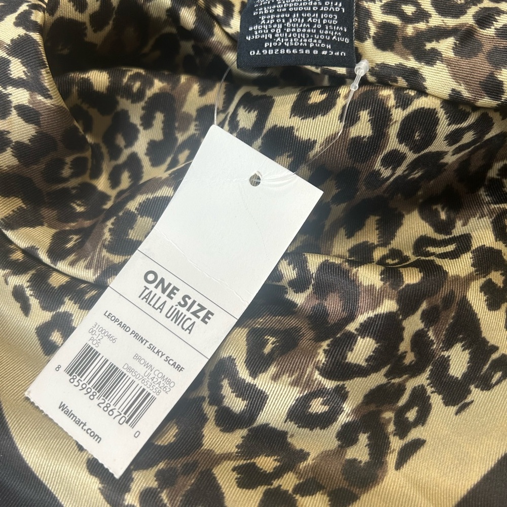 George Animal Print Scarf - Picture 7 of 9